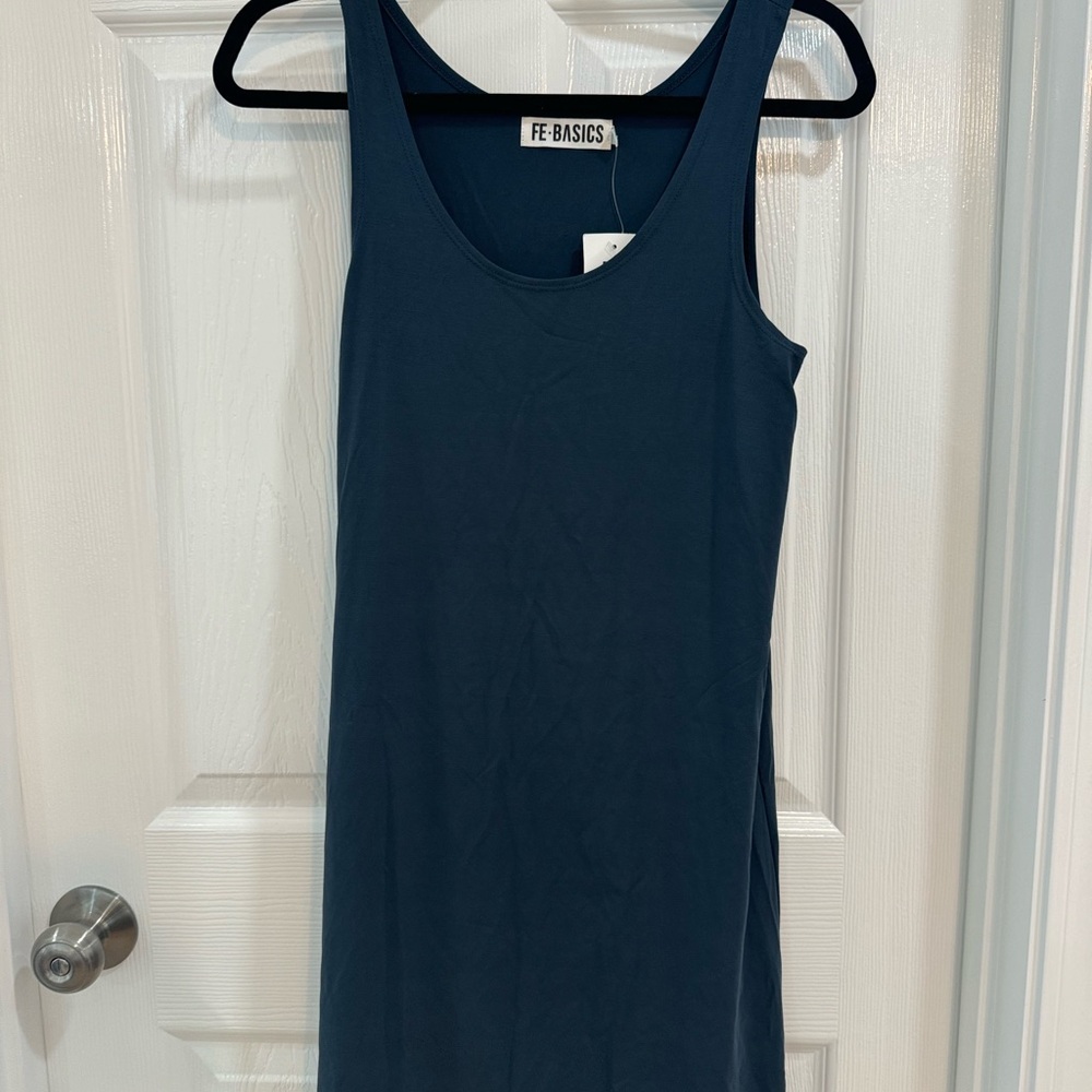 FE Basics Blue Tank Dress